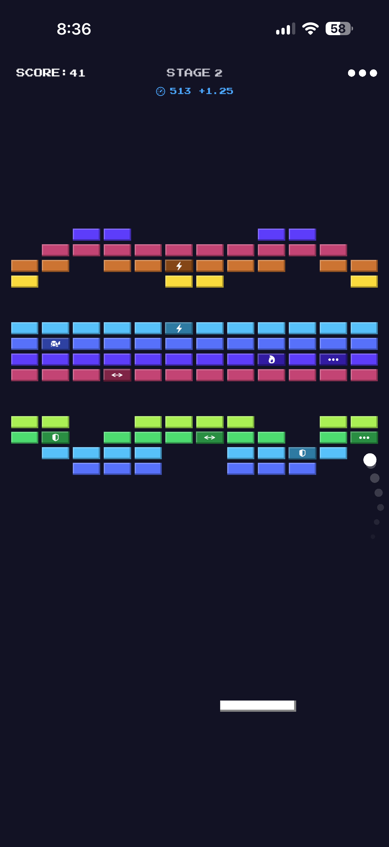 A stage 2 board with multiball active, three balls in play.